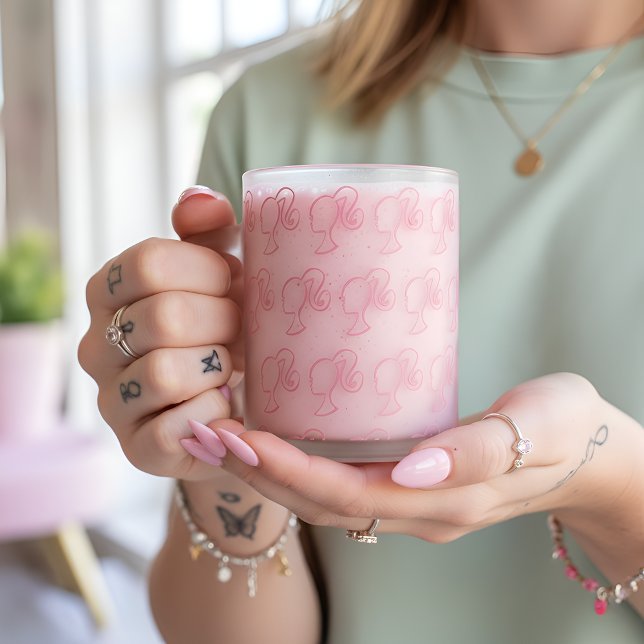 Taza De Cristal Esmerilado Barb Coffee Mug (Subido por el creador)