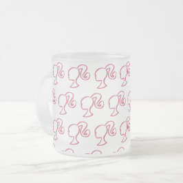 Taza De Cristal Esmerilado Barb Coffee Mug