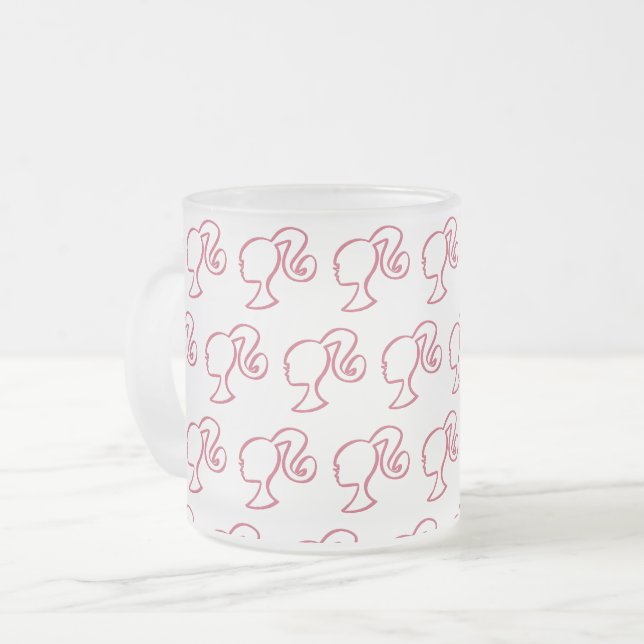 Taza De Cristal Esmerilado Barb Coffee Mug (Anverso izquierdo)