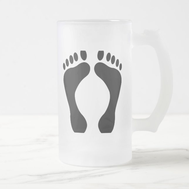 Taza De Cristal Esmerilado Barefoot (Derecha)