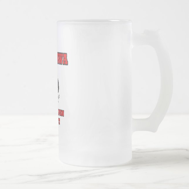 Taza De Cristal Esmerilado base aérea de tachikawa (Derecha)