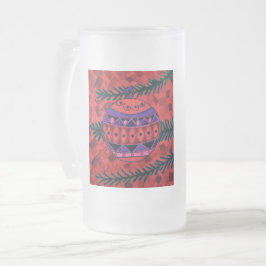 Taza De Cristal Esmerilado Bauble