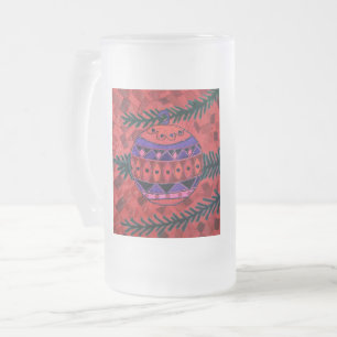 Taza De Cristal Esmerilado Bauble