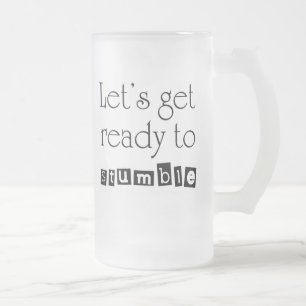 Taza De Cristal Esmerilado Beber cerveza divertida diciendo chiste roba regal