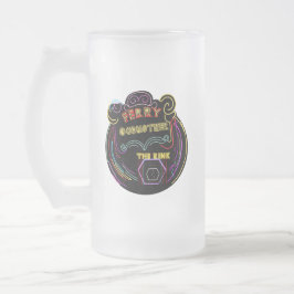 Taza De Cristal Esmerilado Beber Stein