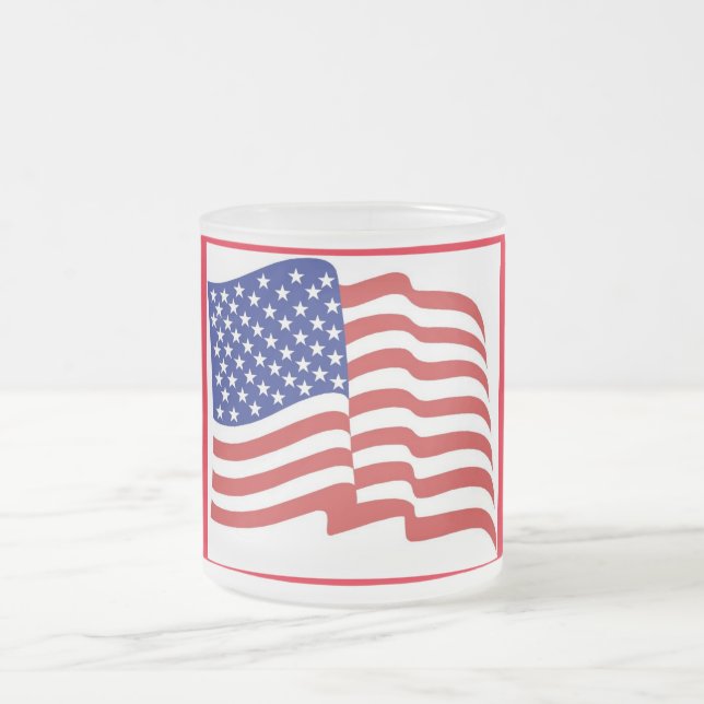 Taza De Cristal Esmerilado Bebida Guay (Centro)