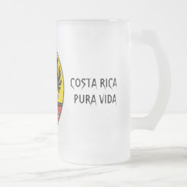 TAZA DE CRISTAL ESMERILADO BEER MUG