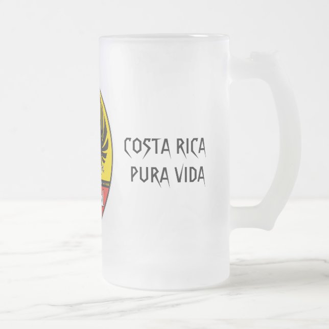 TAZA DE CRISTAL ESMERILADO BEER MUG (Derecha)