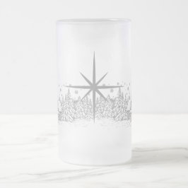 Taza De Cristal Esmerilado Bendición del solsticio de invierno