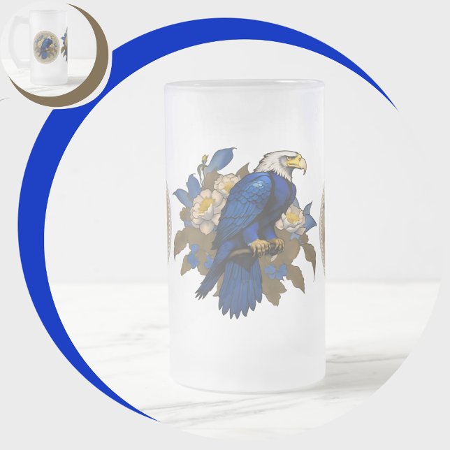 Taza De Cristal Esmerilado Bes (Bes Frosted Glass Beer Mug
)