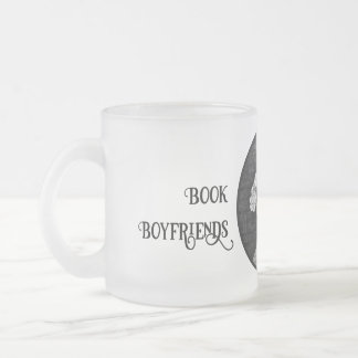 Taza De Cristal Esmerilado Beso del novio del libro