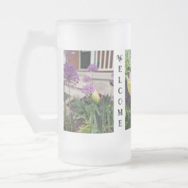 Taza De Cristal Esmerilado Bienvenido 2024 Frosted Mug por RoseWrites