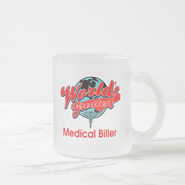Taza De Cristal Esmerilado Biller médico más grande del mundo (Derecha)