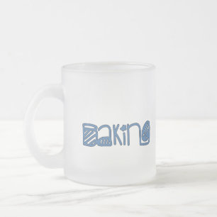 Taza De Cristal Esmerilado Bing