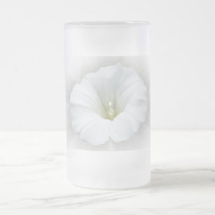 Taza De Cristal Esmerilado blanco y tonos grises