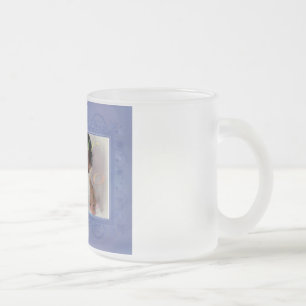Taza De Cristal Esmerilado Boda de océanos de amor