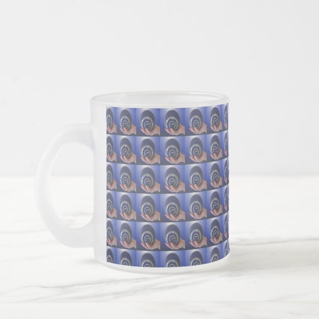 Taza De Cristal Esmerilado Bolas De Césped, Necesito Una Mano, (Izquierda)