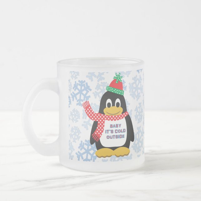 Taza De Cristal Esmerilado Bomba de vidrio escarcha de 10 oz (Izquierda)