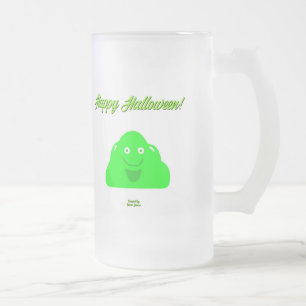 Taza De Cristal Esmerilado Bomba de vidrio escarcha grande de Halloween