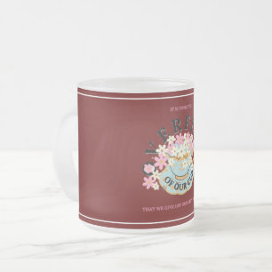 Taza De Cristal Esmerilado Bomba de vidrio escarchado por Adiela Akoo