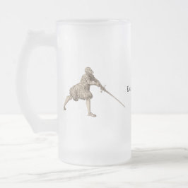 Taza De Cristal Esmerilado Bomba escarcha de pala