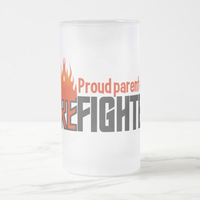 Taza De Cristal Esmerilado Bombero Bomba Matrícula principal - elegir estilo  (Centro)
