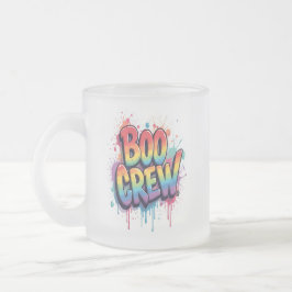 Taza De Cristal Esmerilado Boo Crew Mug