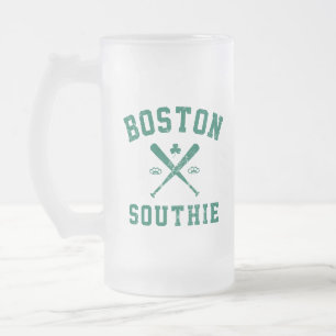 Taza De Cristal Esmerilado Boston Southie