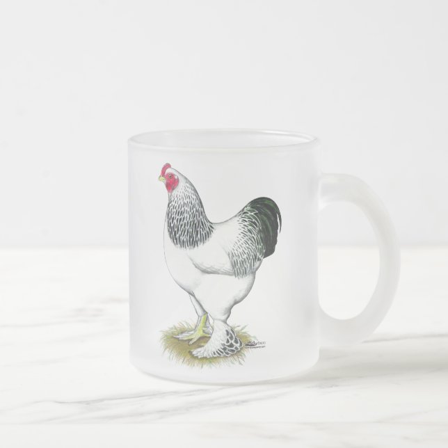 Taza De Cristal Esmerilado Brahma: Rooster ligero (Derecha)