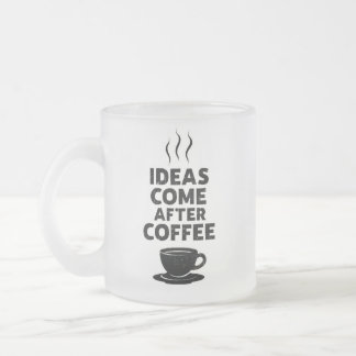 Taza De Cristal Esmerilado Brillante
