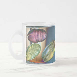 Taza De Cristal Esmerilado Brillante Sra. Beetle I