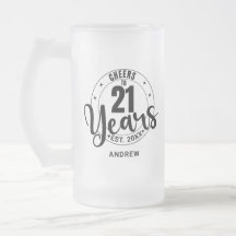 BRINDIS POR 21 AÑOS
