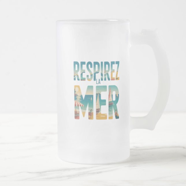 Taza De Cristal Esmerilado Brisa cálida (Derecha)