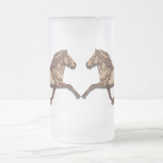 Taza De Cristal Esmerilado Bronce islandés (Centro)