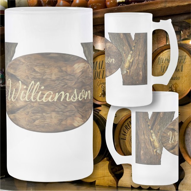 Taza De Cristal Esmerilado Bucerias Iguana 1069 (Subido por el creador)