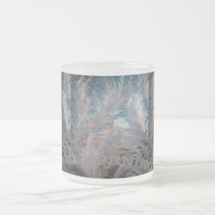 Taza De Cristal Esmerilado Buenos días Mug