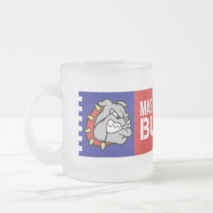 Taza De Cristal Esmerilado Bulldoges Mason #2