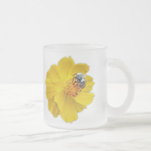 Taza De Cristal Esmerilado Bumblebee en Cosmos