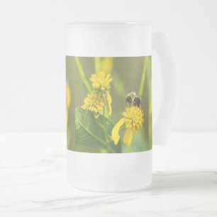 Taza De Cristal Esmerilado Bumblebee Frosted Mug