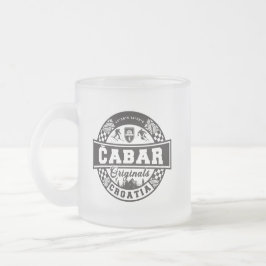 Taza De Cristal Esmerilado Čabar Originals