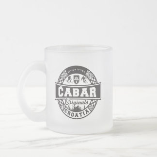 Taza De Cristal Esmerilado Čabar Originals