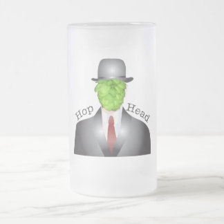 Taza De Cristal Esmerilado cabeza del salto
