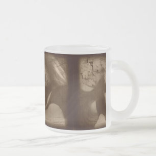 Taza De Cristal Esmerilado Caer en la tentación