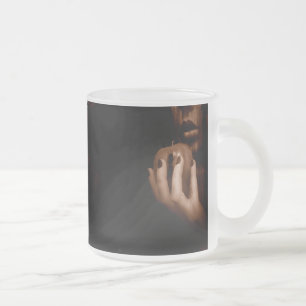 Taza De Cristal Esmerilado Caer sólo un sabor