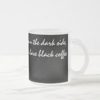 Café blanco y negro