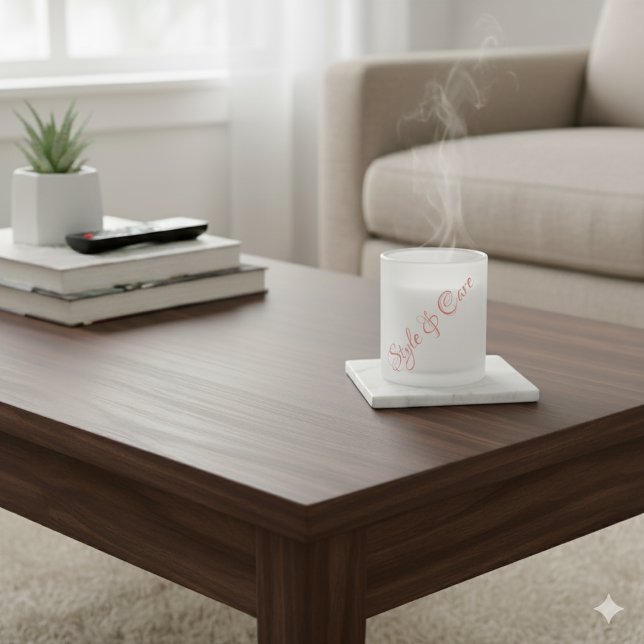 Taza De Cristal Esmerilado Café de vidrio escarchado de estilo y cuidado (Subido por el creador)