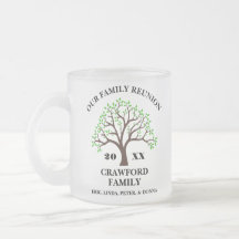 Café familiar personalizado para la unión