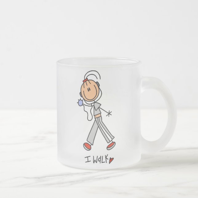 Taza De Cristal Esmerilado Camino (Derecha)
