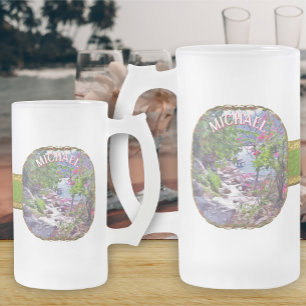 Taza De Cristal Esmerilado Camino de Yelapa 821