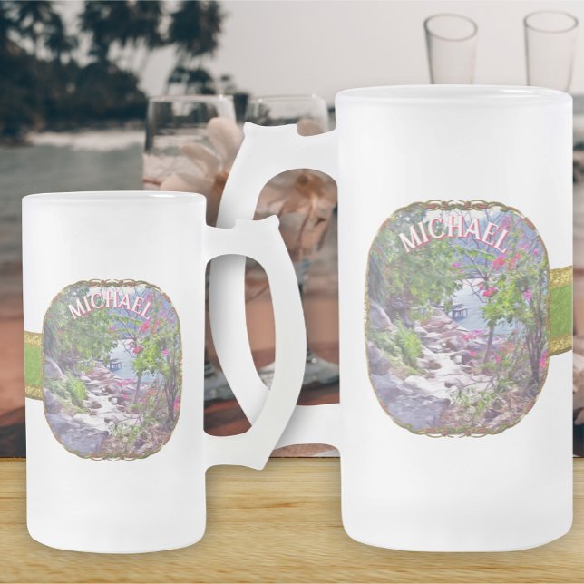 Taza De Cristal Esmerilado Camino de Yelapa 821 (Subido por el creador)